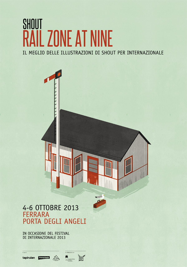 rail zone at nine poster