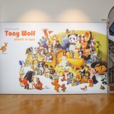 Mostra di Tony Wolf al PAFF! di Pordenone