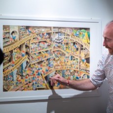 Mostra di Tony Wolf al PAFF! di Pordenone