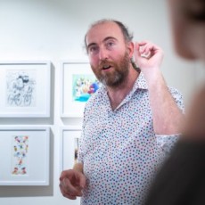 Mostra di Tony Wolf al PAFF! di Pordenone