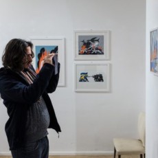 Inaugurazione della mostra Exo di Tania Yakunova