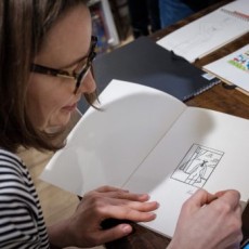 Inaugurazione della mostra Exo di Tania Yakunova