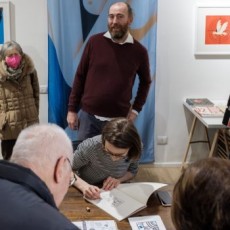 Inaugurazione della mostra Exo di Tania Yakunova