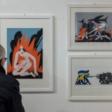 Inaugurazione della mostra Exo di Tania Yakunova