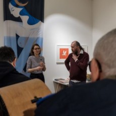 Inaugurazione della mostra Exo di Tania Yakunova