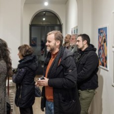 Inaugurazione della mostra Exo di Tania Yakunova