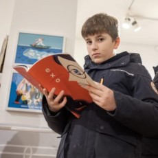 Inaugurazione della mostra Exo di Tania Yakunova