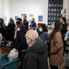 Inaugurazione della mostra Exo di Tania Yakunova