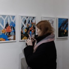 Inaugurazione della mostra Exo di Tania Yakunova