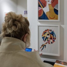 Inaugurazione della mostra Exo di Tania Yakunova