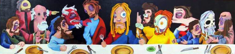 L’ultima cena - Opera di Lorenzo Lazzari
