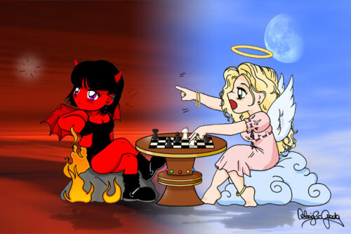 DevilAngel - Opera di Giada Delmiglio