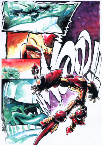 Iron Man 3 - Opera di Andrea Gualandri