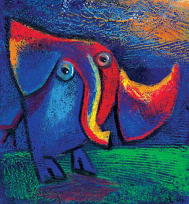 Elefante - Opera di Anna Donadelli