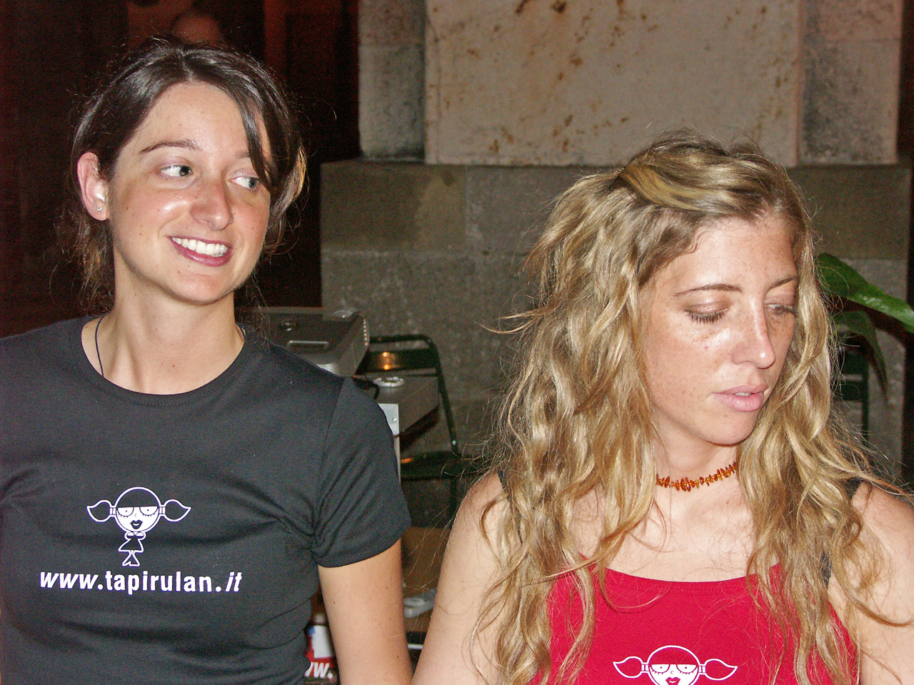 Le tapirugirls Elena e Dani
