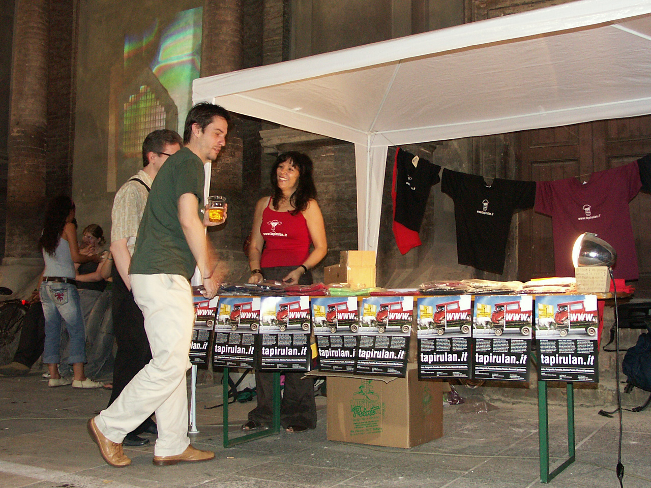 Lo stand con Ufj e LadyBell