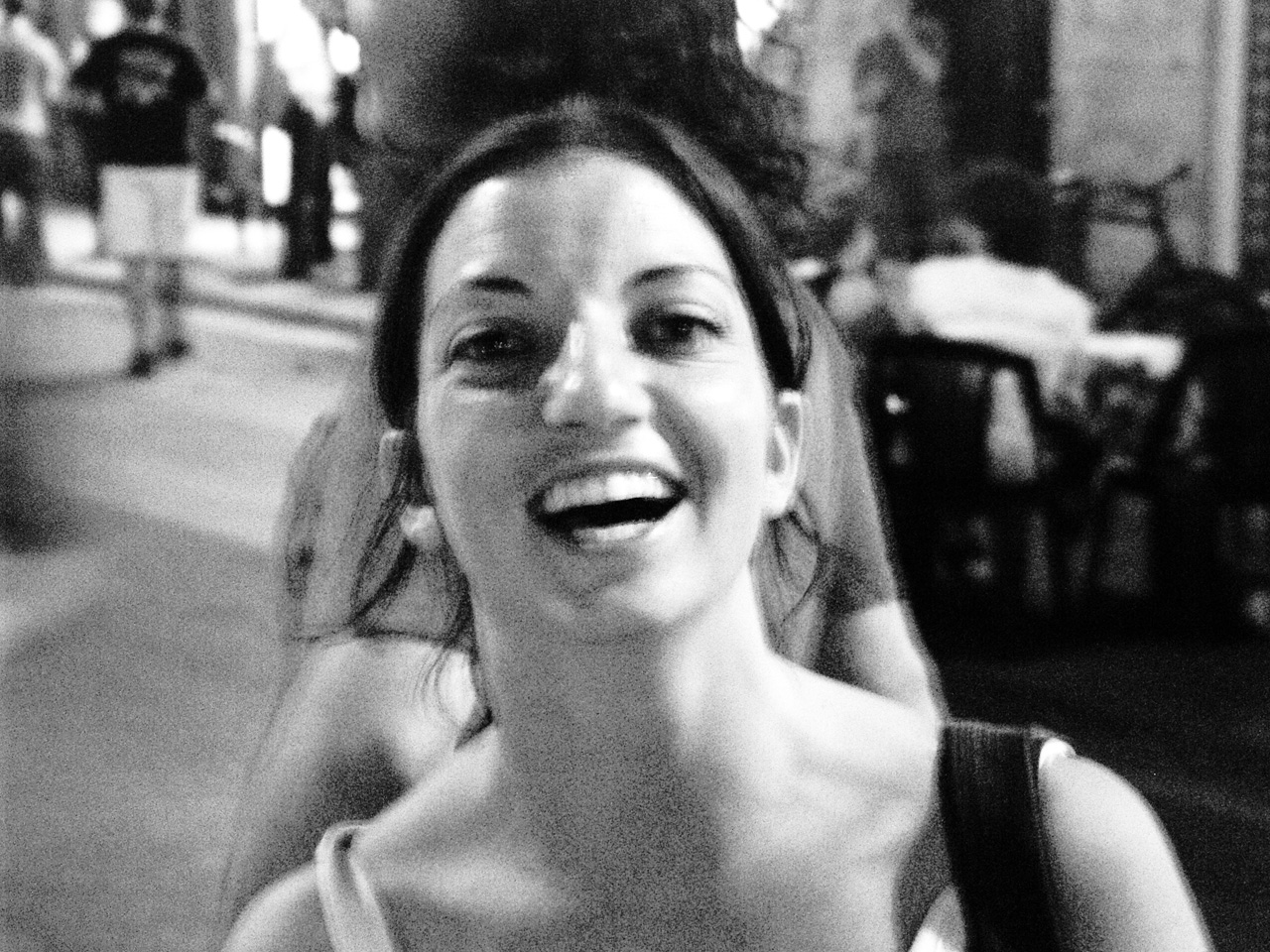 Una ragazza simpatica