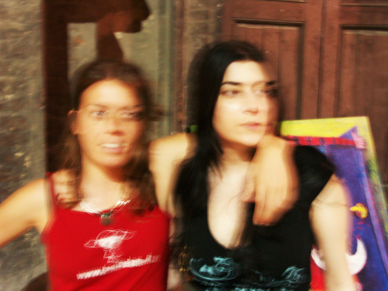La Tapirugirl Lalla con Azzurra