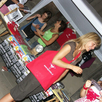 Lo stand di Tapirulan al Dulcamara