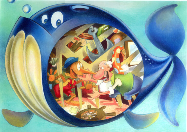 Pinocchio 2 - Opera di Rossella Piccini