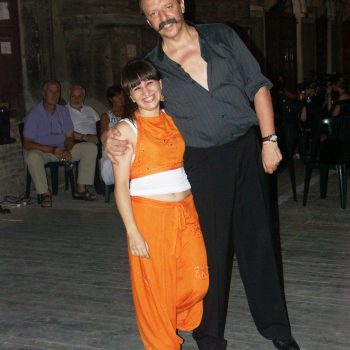 Lia e il maestro di ballo