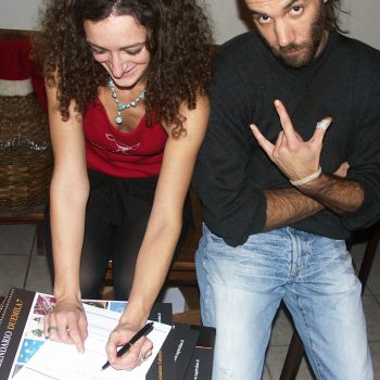 Andrea Gualandri rinnova felice la sua tessera per il 2007