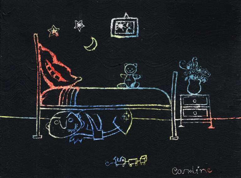 L’Orco sotto il letto - Opera di Valentina Benedetti