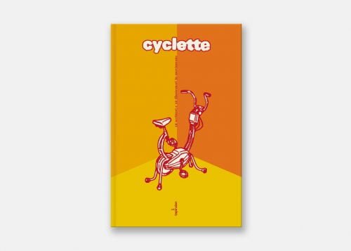 Copertina del libro di racconti illustrati Cyclette