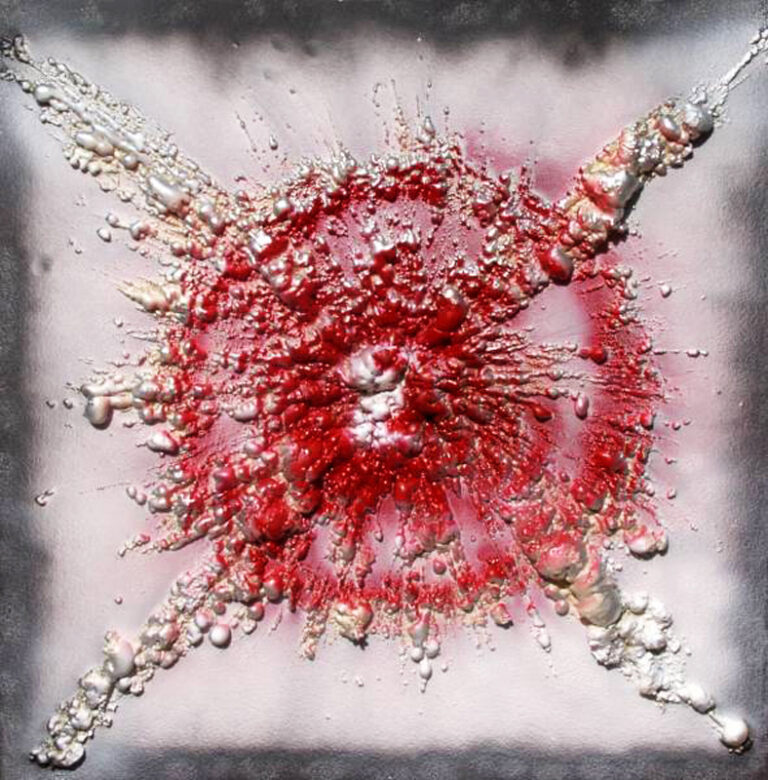 Big Bang Redness - Opera di Fabio Milani