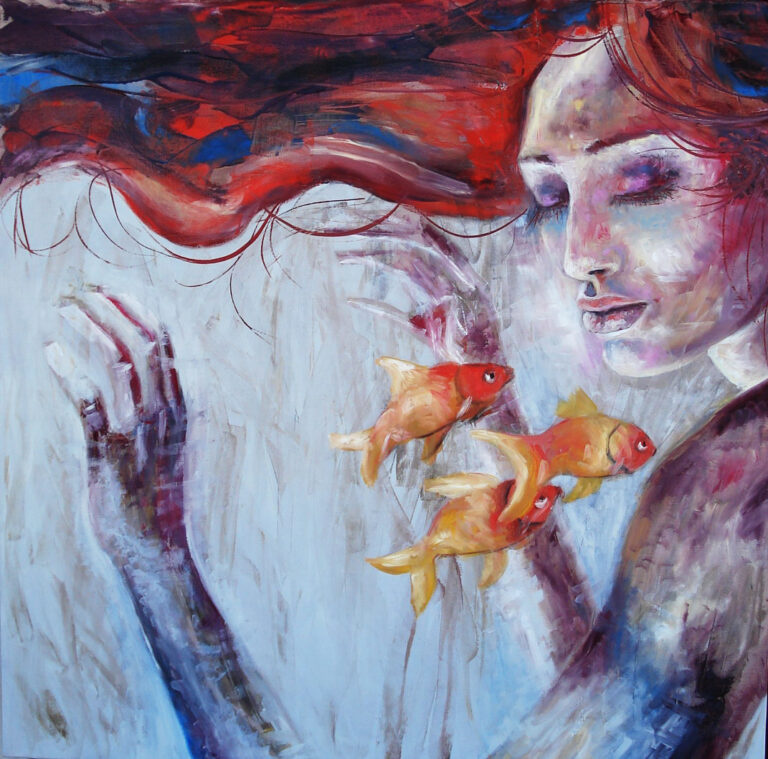 Non sei sola - Opera di Angela Vinci