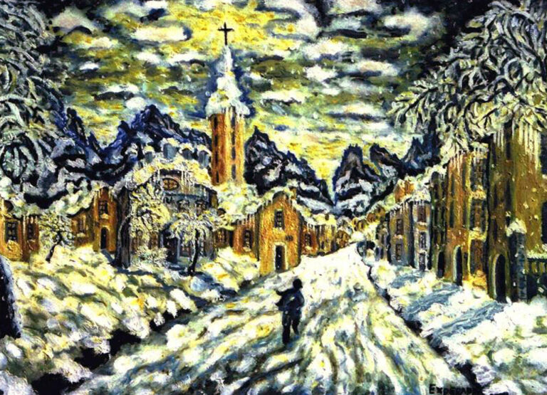 La neve dell’infanzia - Opera di experada
