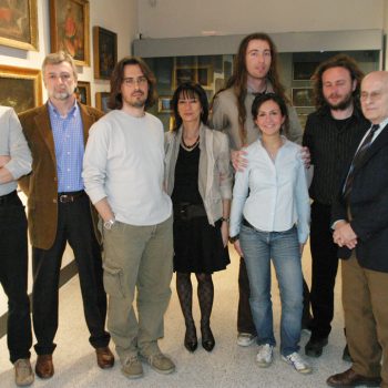 Andrea Fenti, Gianfranco Berneri, Fogliazza (vincitore del primo premio), Ivana Iotta, French, Elena Prette (Premio della Critica), ANdrea Rampi, Tony Wolf
