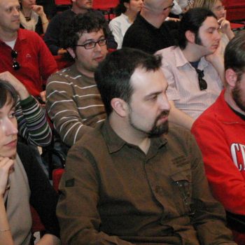 Una parte del pubblico attenta e partecipe...