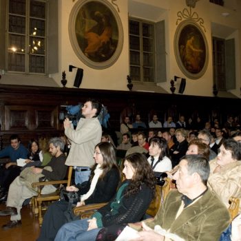 L'aula dei Filosofi dell'Università di Parma