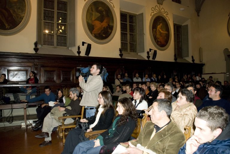L'aula dei Filosofi dell'Università di Parma