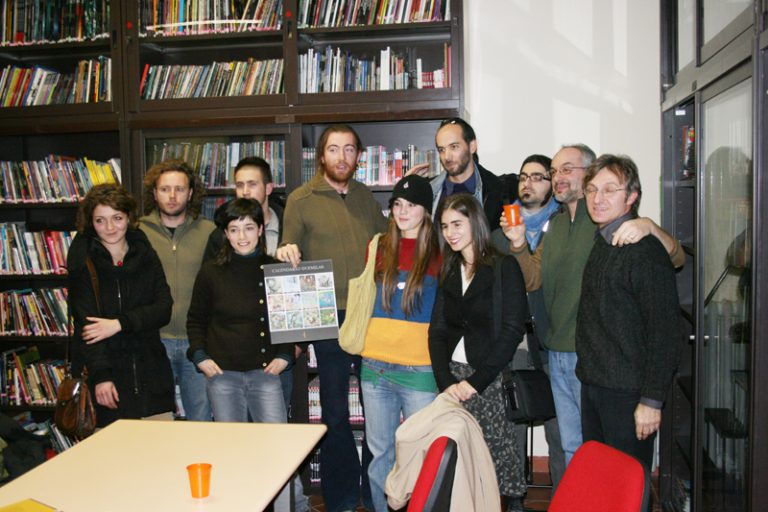 Preparativi per la foto di gruppo...