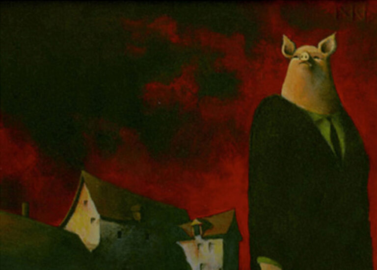 La fattoria - Opera di Valentina Mendicino