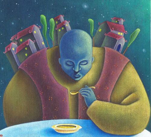 Solitudine - Opera di Laura Bernardi