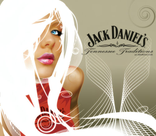 Jackdaniel - Opera di Maurizio Russo