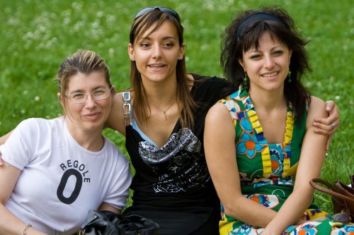 Lorena Montini, Sonia Apilongo e Pamela Amighini