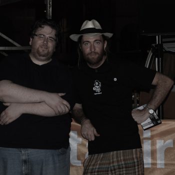 Durante la serata sono state anche esposte le fotografie di Augusto Colombo (a sinistra)