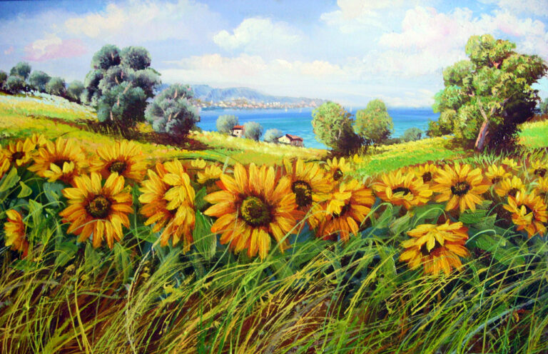 Girasoli - Opera di Gerardo Amante