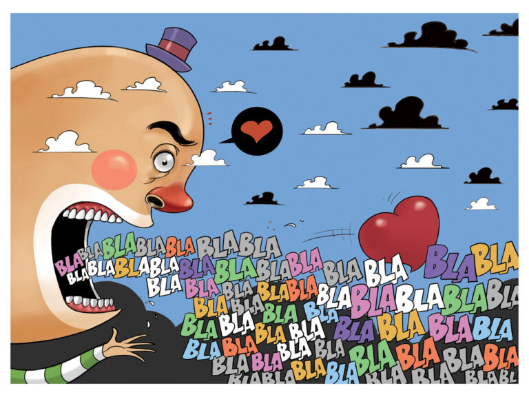 parole lontane dal cuore - Opera di Diego Della Posta