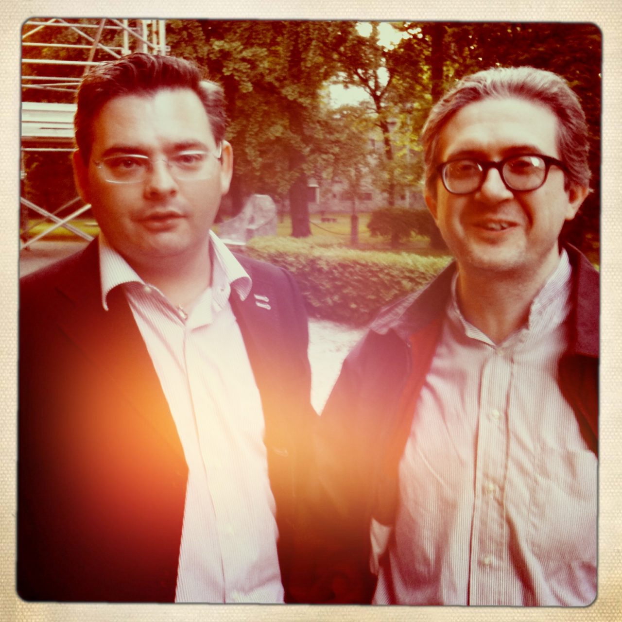 Luca Cantarelli e Enrico Cantino