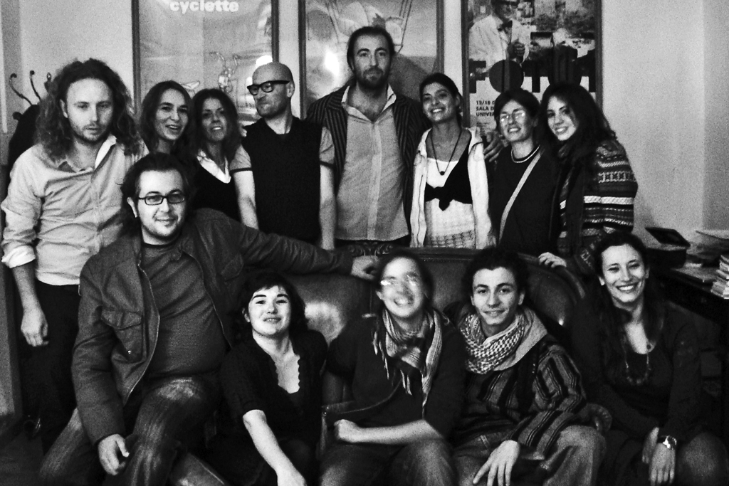Foto di gruppo alla scadenza del concorso