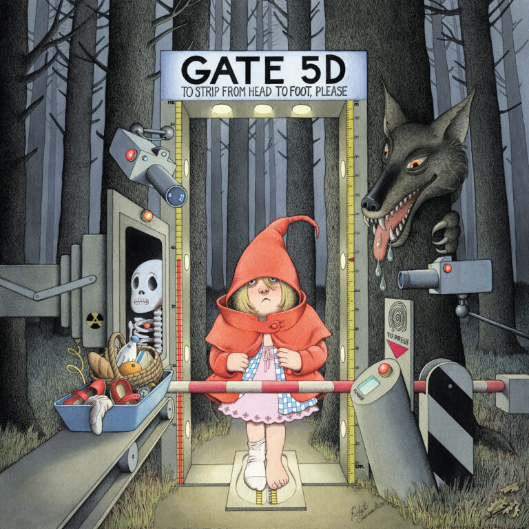 Gate 5D - Opera di Roberto Innocenti