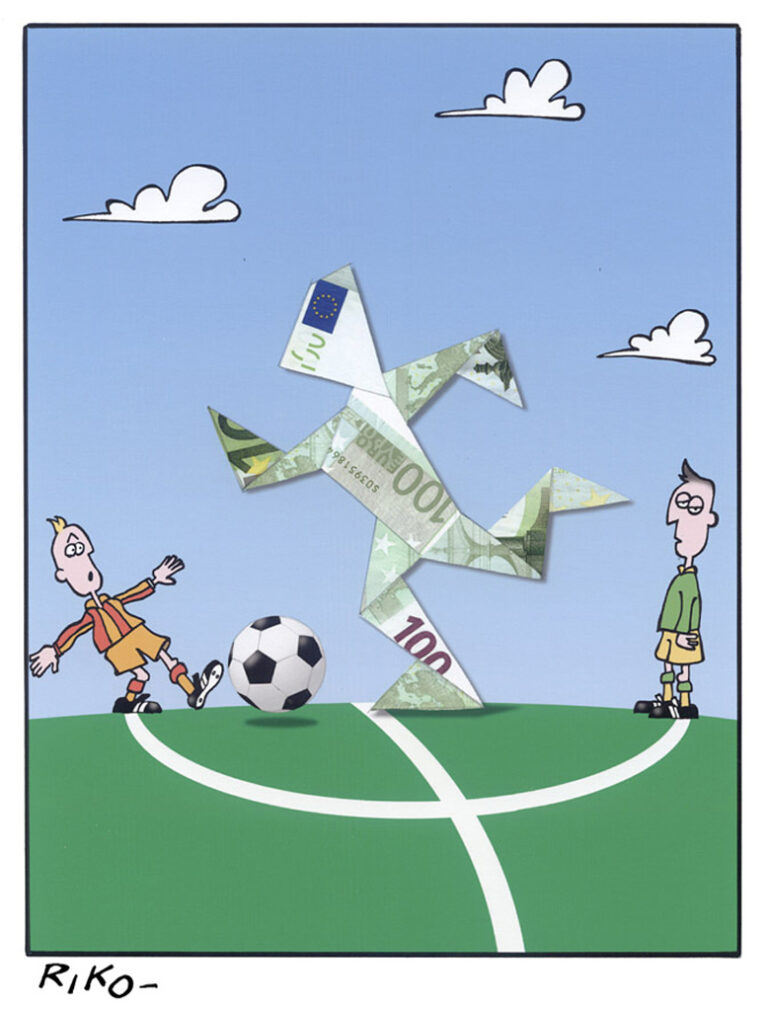Calcio - Opera di Federico Ricciardi