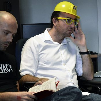 Guido Casamichiela e Fabio Toninelli