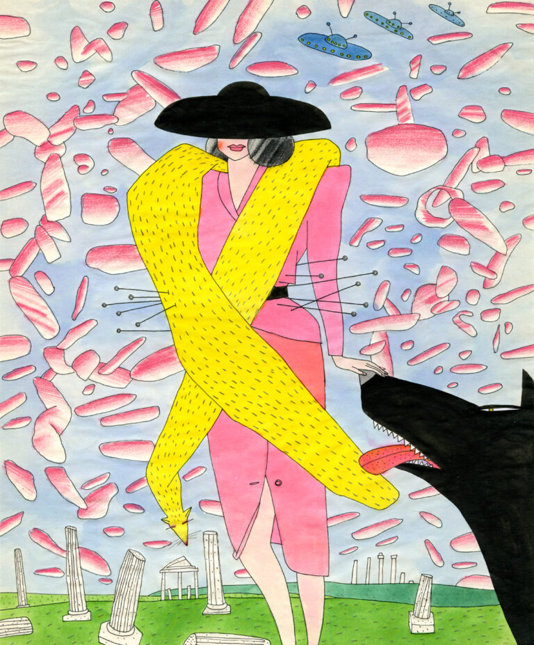 Illustrazione per Grazia 1 - Opera di Federico Maggioni