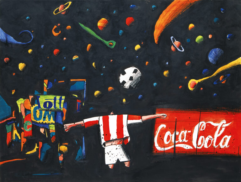 Le regole del gioco del calcio 1 - Opera di Federico Maggioni